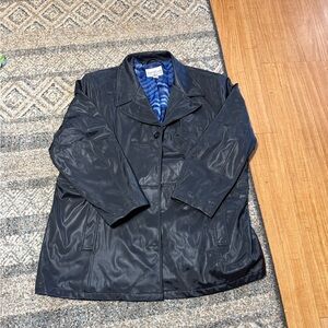 Classic Black Trench Coat